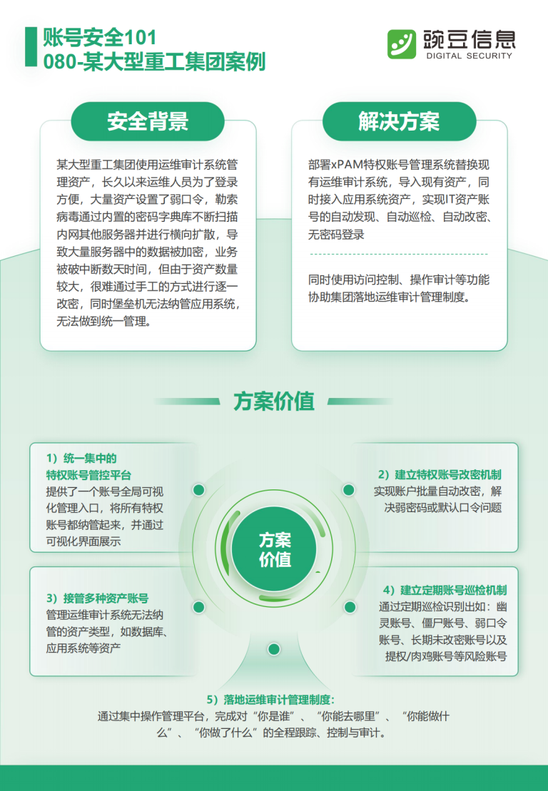 账号安全101-080-某大型重工集团案例
