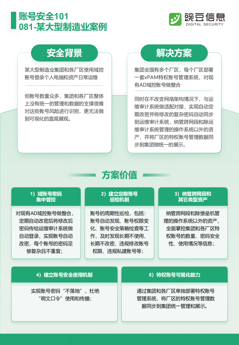 账号安全101-081-某大型制造业案例